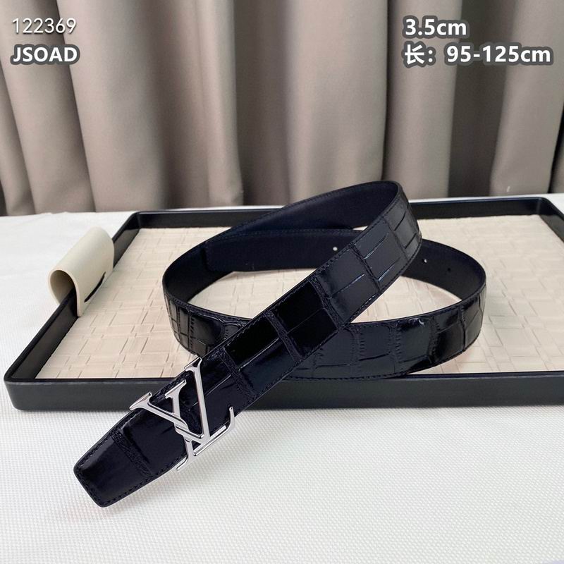 LV belt 35mmX95-125cm 8L04